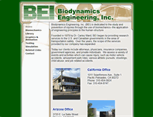 Tablet Screenshot of biomechanics.com